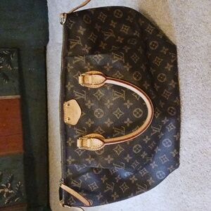 LV Top handle handbag with cross body strap